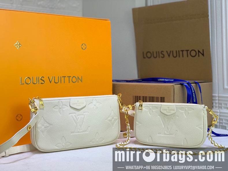 1:1 Louis Vuitton Bags M80447 M45777 L23.5x13x4.5 S18.5x11x4.5 cm cs