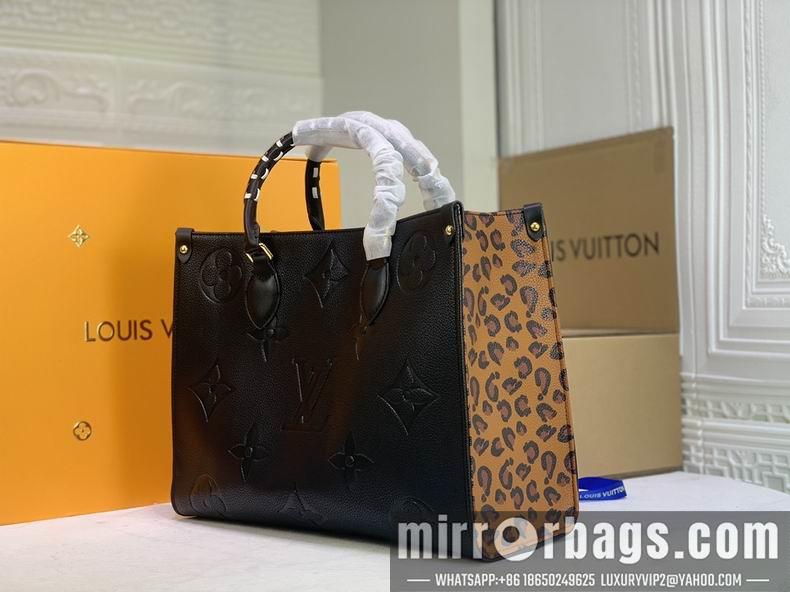 1:1 Louis Vuitton Bags onthego M45373,M45719 34x26x15 cm cs