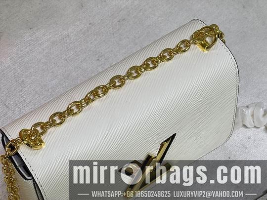 1:1 Louis Vuitton Bags Twist Denim 50273 50272 23x17x10cm cs