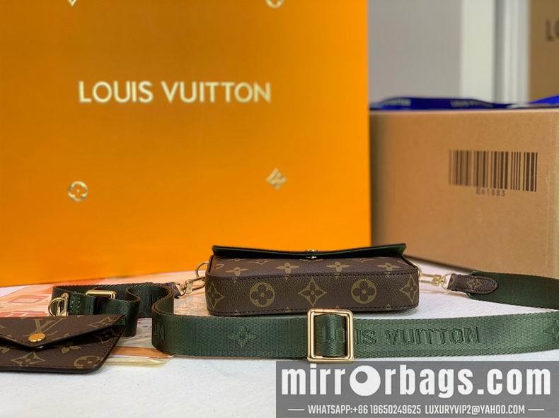 1:1 Louis Vuitton Bags Pochette Metis M80091 17x9.6x3.5 cm cs