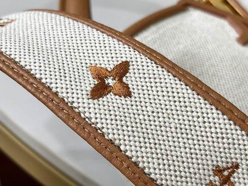 1:1 Louis Vuitton Bags Capucines M59872麻布配浅土黄金扣21x14x8cm cs
