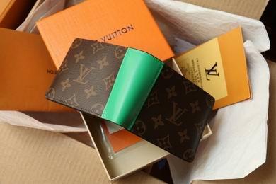 1:1 Louis Vuitton Bags 81535 11.5X11X1cm XM 2colour
