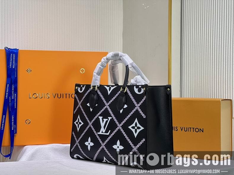 1:1 Louis Vuitton Bags onthego M44925 34x26x13 cm cs
