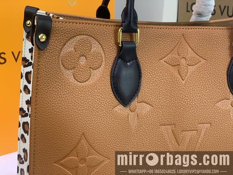 1:1 Louis Vuitton Bags onthego M45373,M45719 34x26x15 cm cs