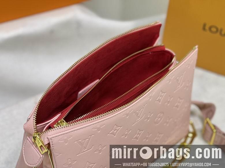 1:1 Louis Vuitton Bags Coussin 57790粉 26X20X12 ss06
