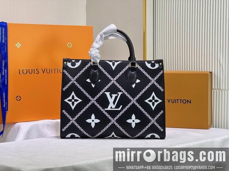 1:1 Louis Vuitton Bags onthego M44925 34x26x13 cm cs