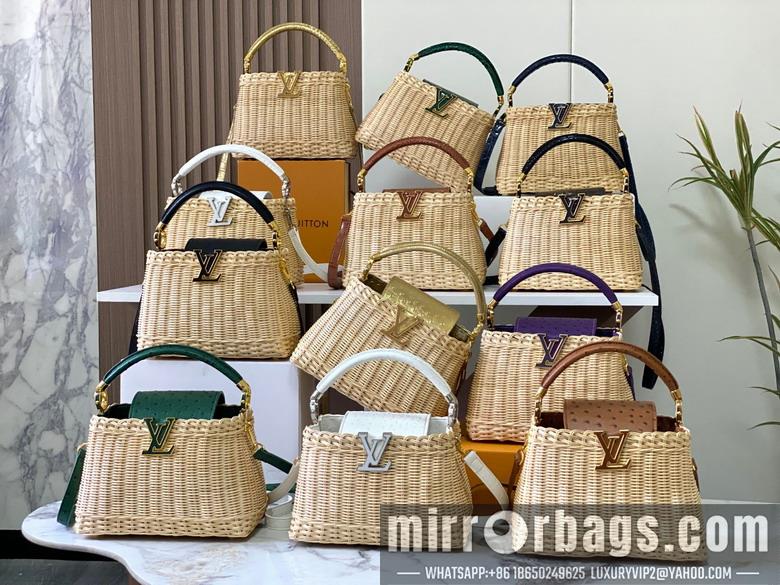 1:1 Louis Vuitton Bags Cap M11619 27x17.3x9cm ss