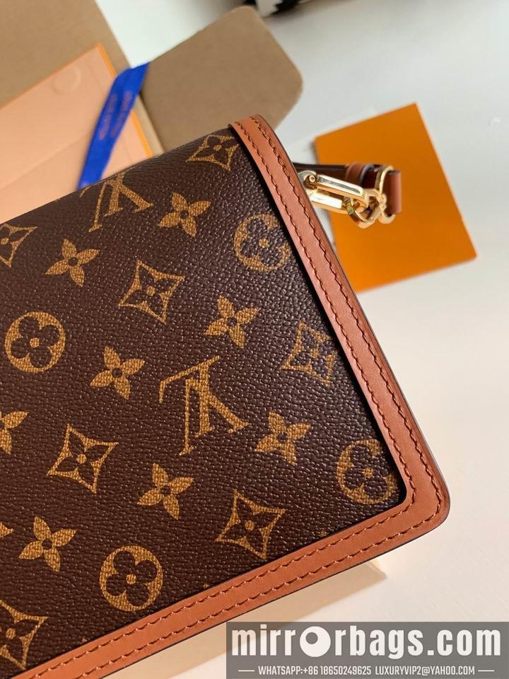 1:1 Louis Vuitton Bags Dauphine M44580 gy
