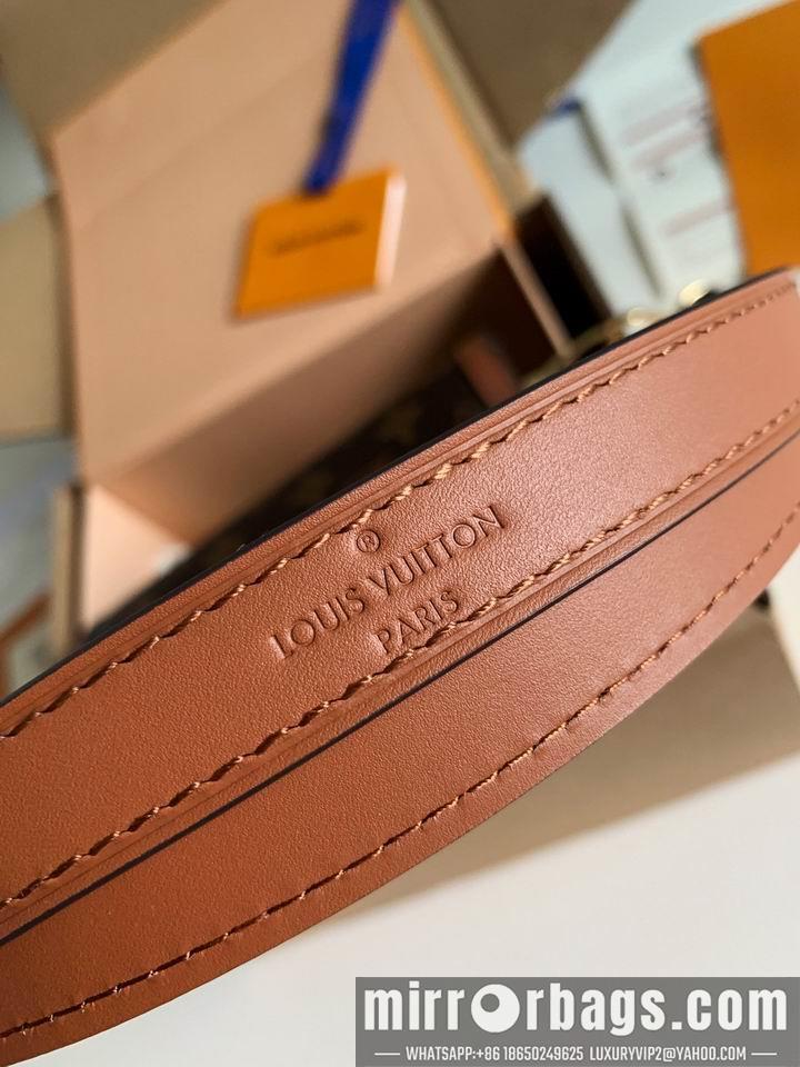 1:1 Louis Vuitton Bags Dauphine M44580 gy