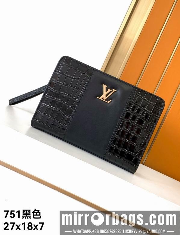 1:1 Louis Vuitton Bags 751 27X18X7cm WP 2colour