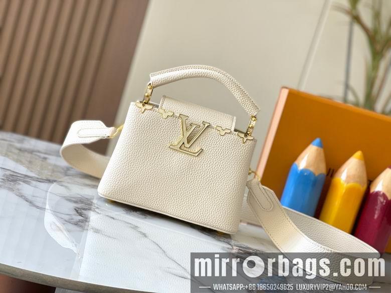 1:1 Louis Vuitton Bags Capucines M23765 21x14x8cm ss