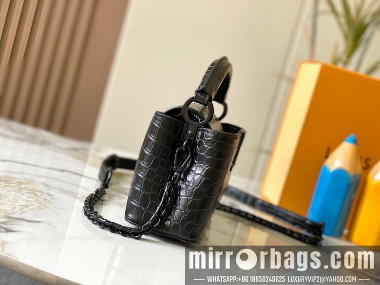 1:1 Louis Vuitton Bags Hat M23977 22x12x8cm ss