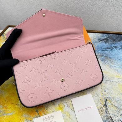 1:1 Louis Vuitton Bags Felicie M61276钻石纹 21x12x3cm  zy