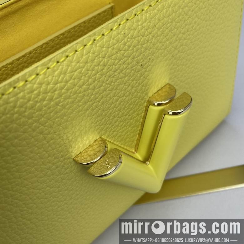 1:1 Louis Vuitton Bags WW221194黄 23X17X9.5