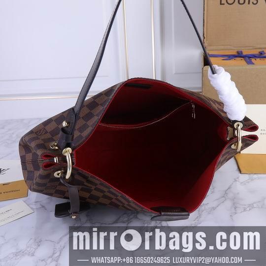 1:1 Louis Vuitton Bags N43701啡格 白格粉N43701 30x9.5x29cm ww