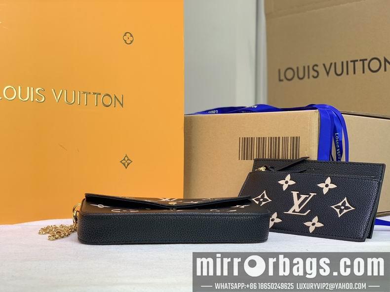 1:1 Louis Vuitton Bags Pochette Metis 61276 21x12x3 cm cs