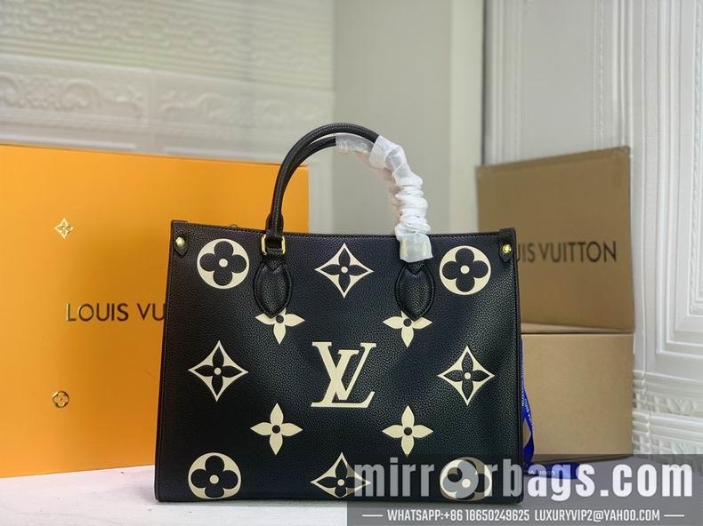 1:1 Louis Vuitton Bags onthego M45494 35x28x15 cm cs