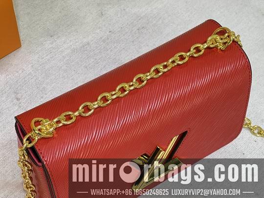 1:1 Louis Vuitton Bags Twist Denim 50273 50272 23x17x10cm cs