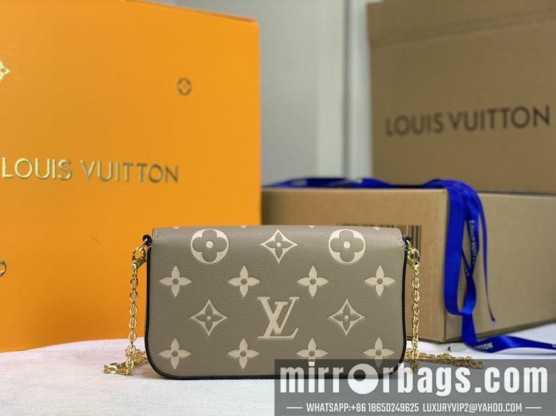 1:1 Louis Vuitton Bags Pochette Metis 61276 21x12x3 cm cs