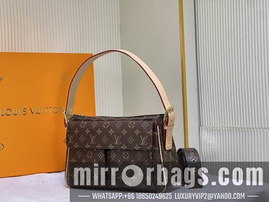 1:1 Louis Vuitton Bags 骆驼包M51163 30x16x15cm cs