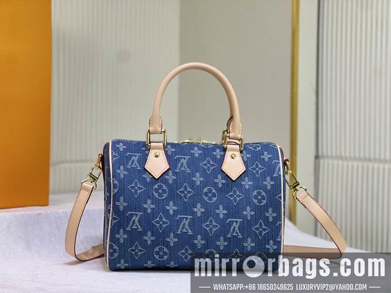 1:1 Louis Vuitton Bags Speedy M40390 25X19X15cm XM 2colour