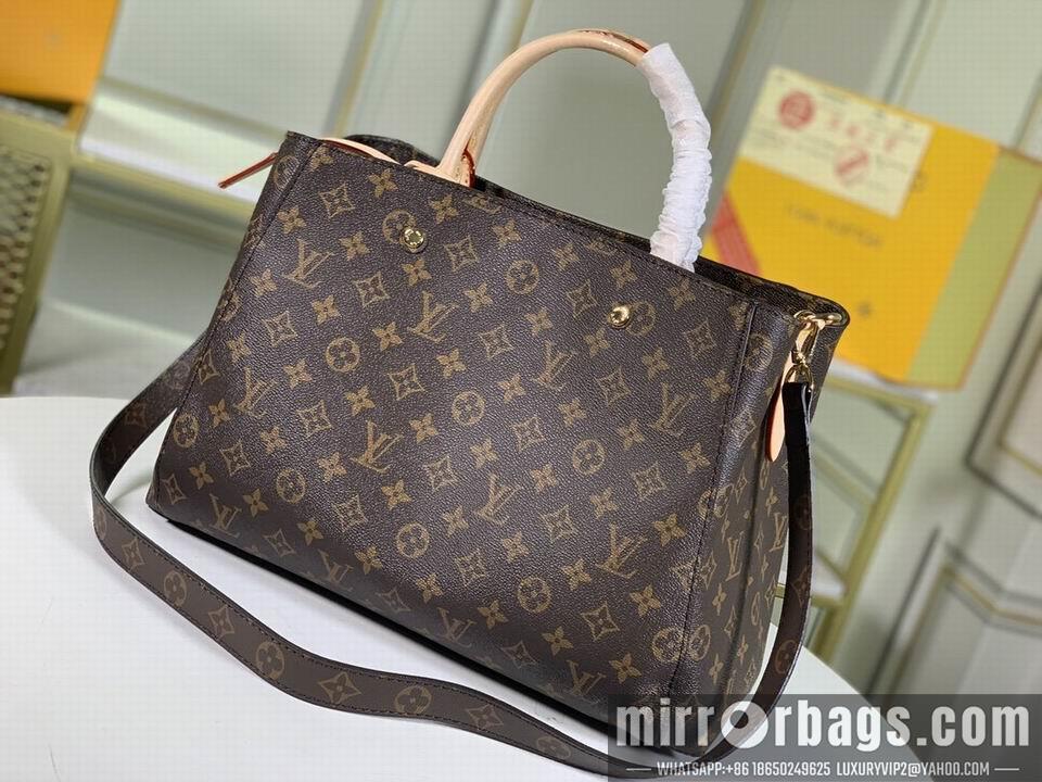 1:1 Louis Vuitton Bags Montaigne M41055 29x20x13 bc