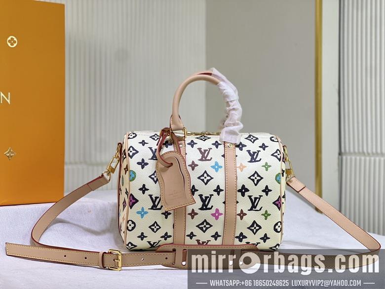 1:1 Louis Vuitton Bags Keepall M24424 25x15x11cm ss1