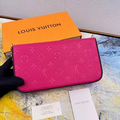 1:1 Louis Vuitton Bags Felicie M61276钻石纹 21x12x3cm  zy