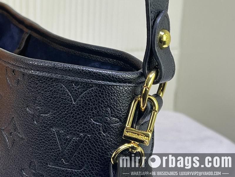 1:1 Louis Vuitton Bags M44945黑色压花 35x26cm ss