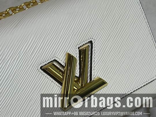 1:1 Louis Vuitton Bags Twist Denim 50273 50272 23x17x10cm cs
