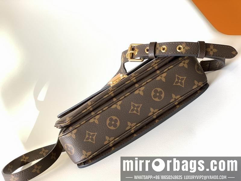 1:1 Louis Vuitton Bags Pochette Metis 邮差包 M44875 25X19X9cm XM