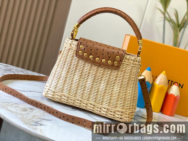 1:1 Louis Vuitton Bags Cap M11618 27x17.3x9cm ss4