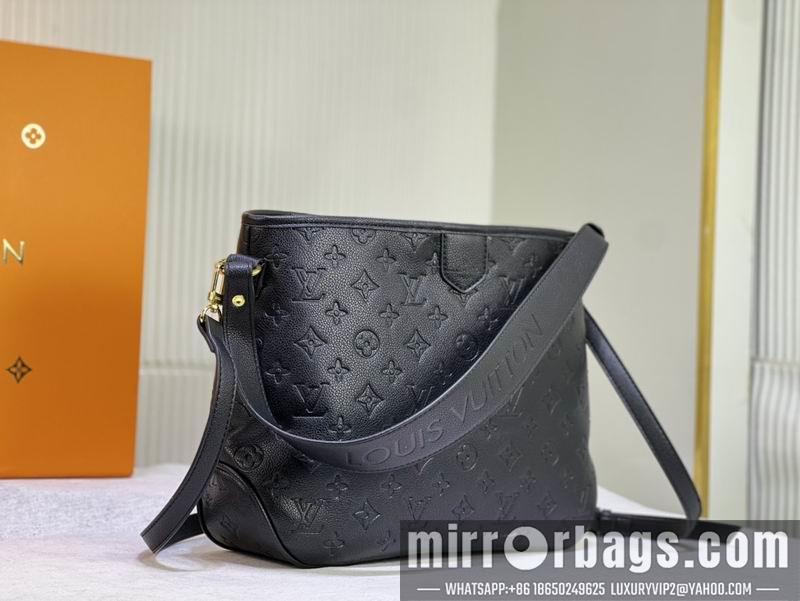 1:1 Louis Vuitton Bags M44945黑色压花 35x26cm ss