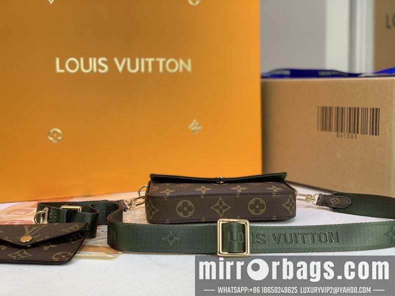 1:1 Louis Vuitton Bags Pochette Metis M8009 17x9.6x3.5 cm cs