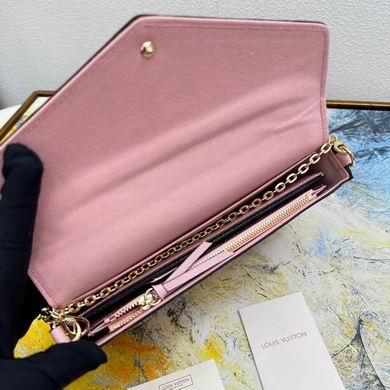1:1 Louis Vuitton Bags Felicie M61276钻石纹 21x12x3cm  zy