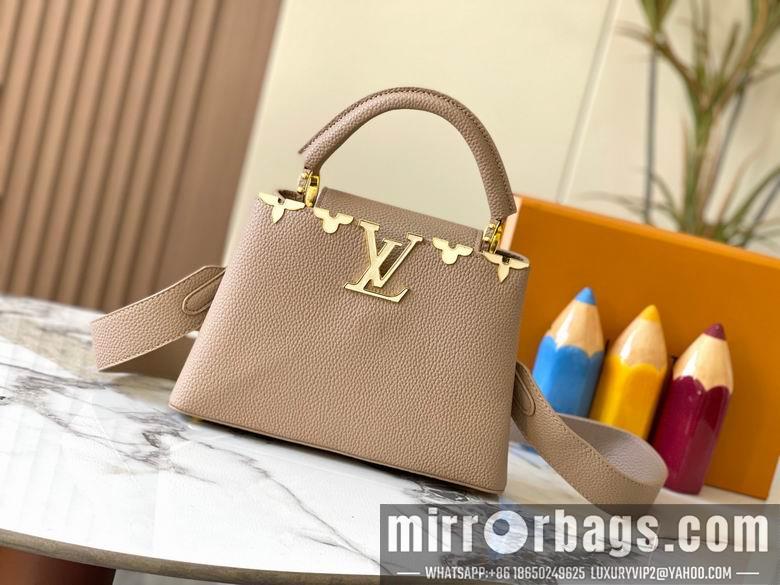 1:1 Louis Vuitton Bags Capucines M23766 27x18x9cm ss