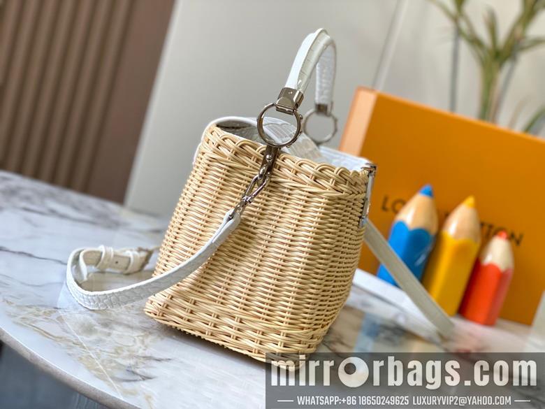1:1 Louis Vuitton Bags Cap M11619 27x17.3x9cm ss3