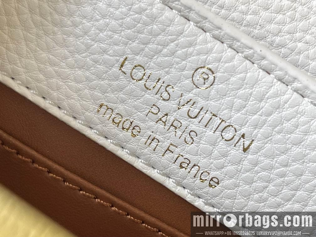1:1 Louis Vuitton Bags Capucines M59863 21x14x8cm cs2色