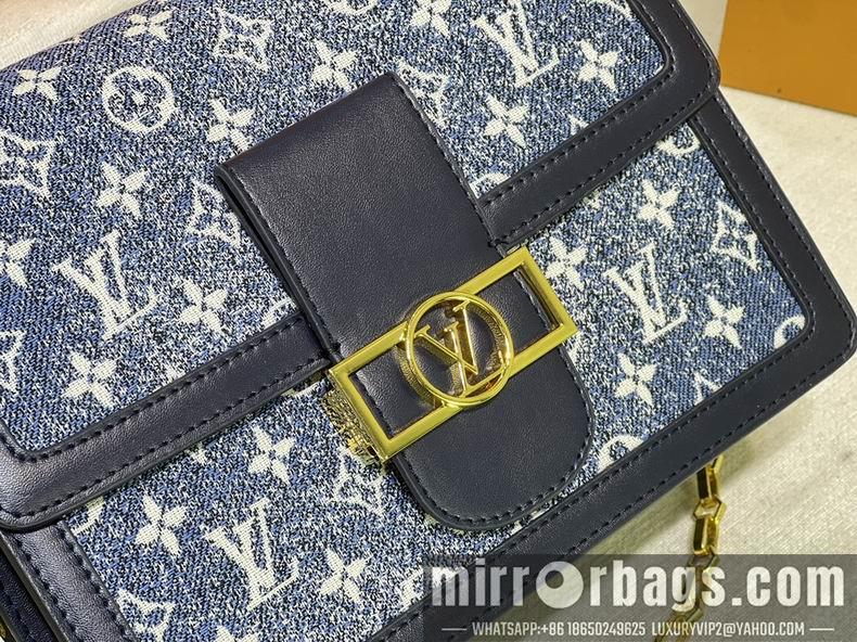 1:1 Louis Vuitton Bags Dauphine M59716，M43599 20x15x9 cm cs