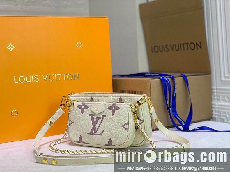 1:1 Louis Vuitton Bags M80447 M45777 L23.5x13x4.5 S18.5x11x4.5 cm cs