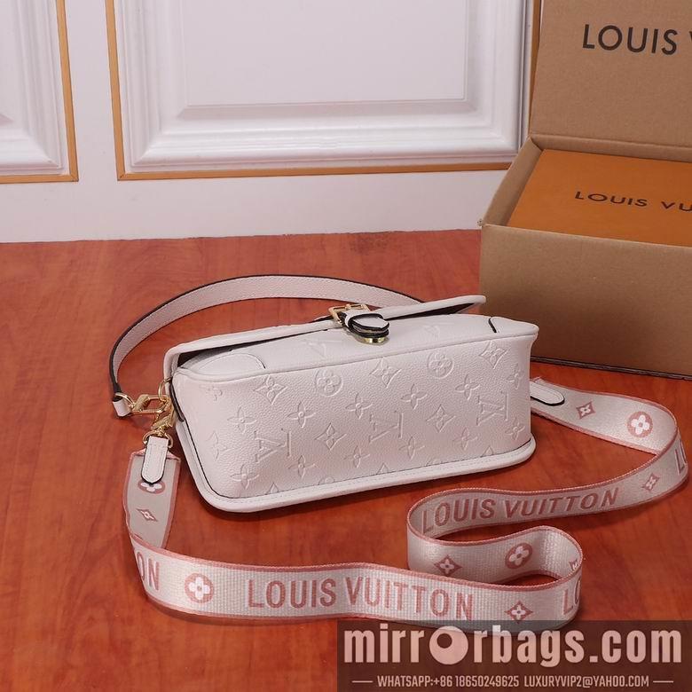 1:1 Louis Vuitton Bags Diane M46386黑M46388白 25x9x15cm ww