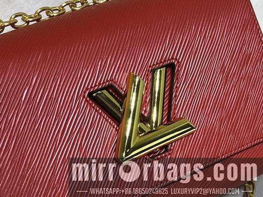 1:1 Louis Vuitton Bags Twist Denim 50273 50272 23x17x10cm cs