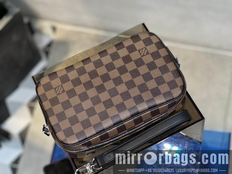 1:1 Louis Vuitton Bags 41663 25X15.5X6.5cm XM 2colour