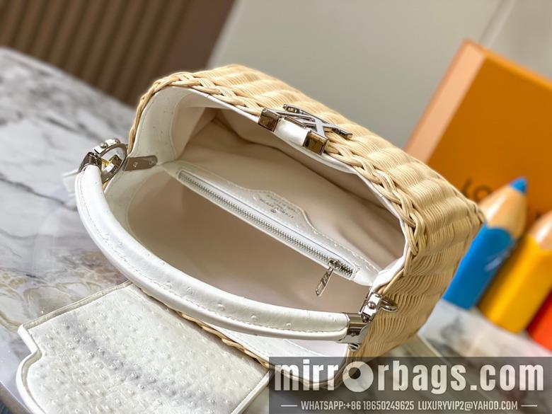 1:1 Louis Vuitton Bags Cap M11618 27x17.3x9cm ss3