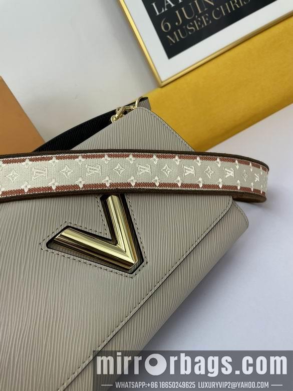 1:1 Louis Vuitton Bags WW221195灰 23X17X9.5