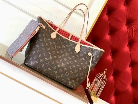 1:1 Louis Vuitton Bags Neverfull M41605 32x29x17 BC