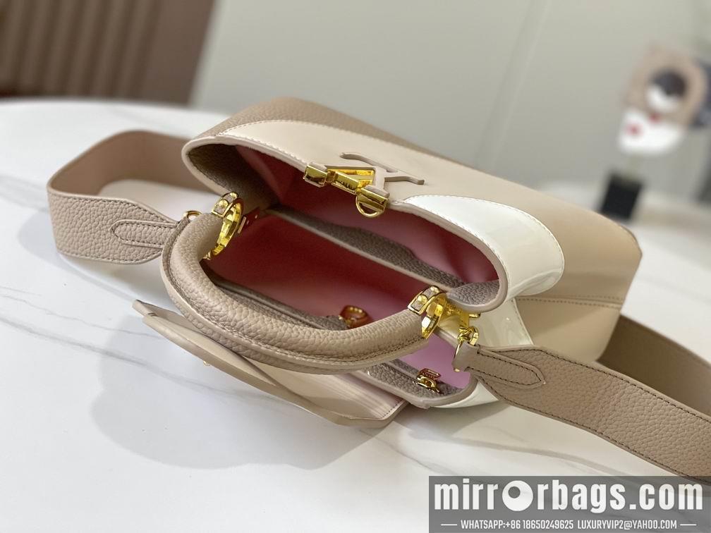 1:1 Louis Vuitton Bags Capucines M59864 27x18x9cm cs2色