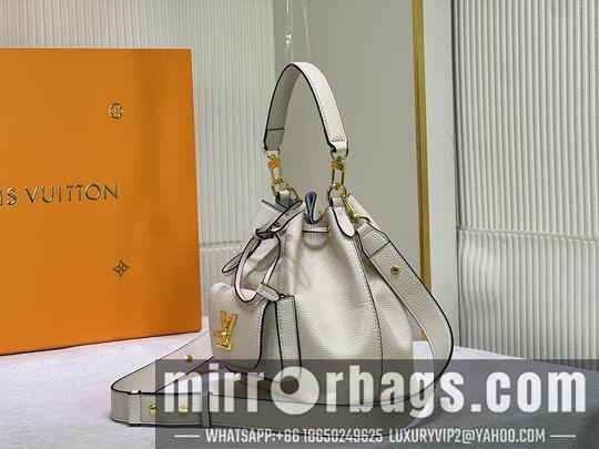 1:1 Louis Vuitton Bags Lockme M57687黑57688灰57689橙 23x23x16cm cs