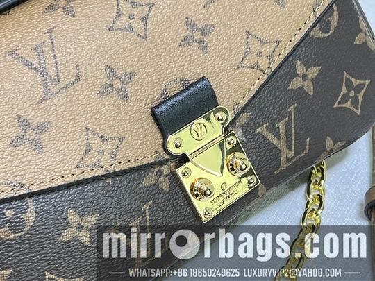 1:1 Louis Vuitton Bags M46279老花 黄花21.5x6x13.5cm cs
