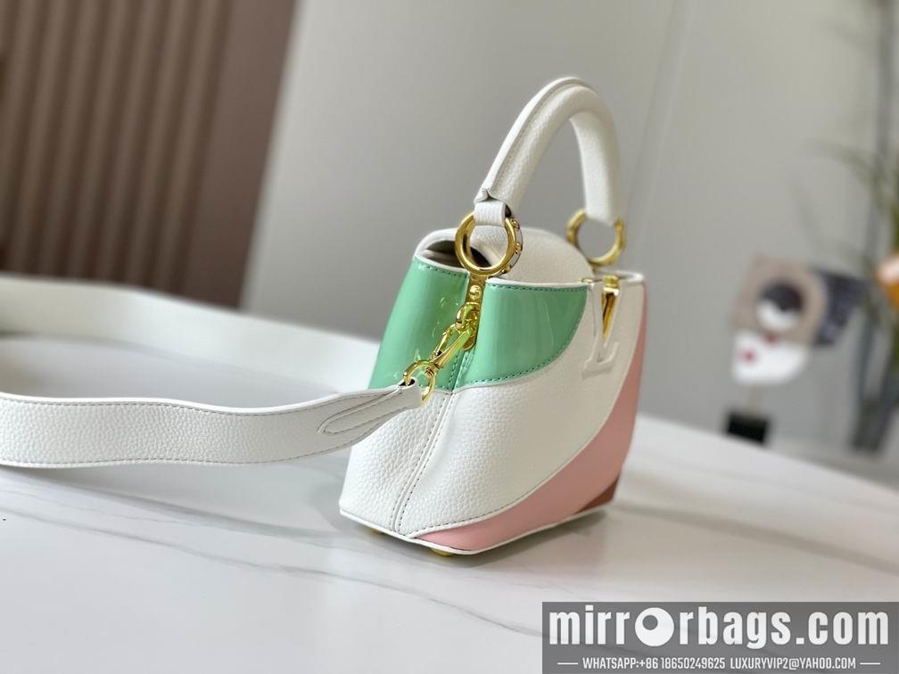 1:1 Louis Vuitton Bags Capucines M59863 21x14x8cm cs2色